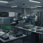 Real-world labs for network security training